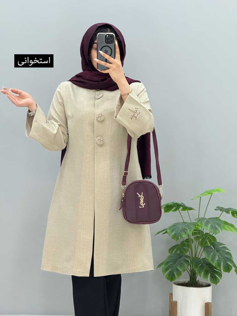 مانتو مزونی نیلسا کد 11061206 — تصویر ۲