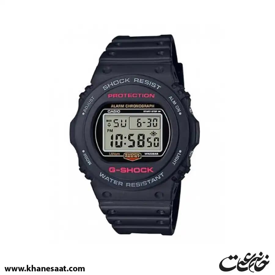 ساعت مچی مردانه کاسیو جی شاک اصل مدل DW-5750E-1D — تصویر ۲