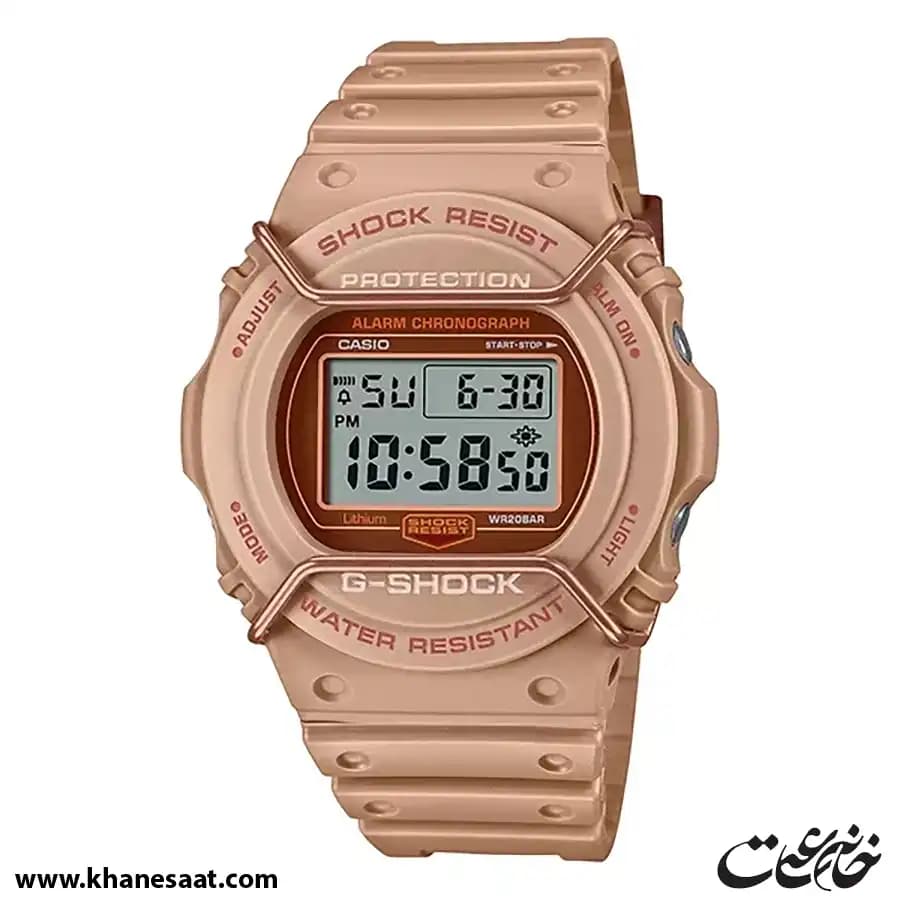 ساعت مچی مردانه کاسیو جی شاک اصل مدل DW-5700PT-5DR — تصویر ۲