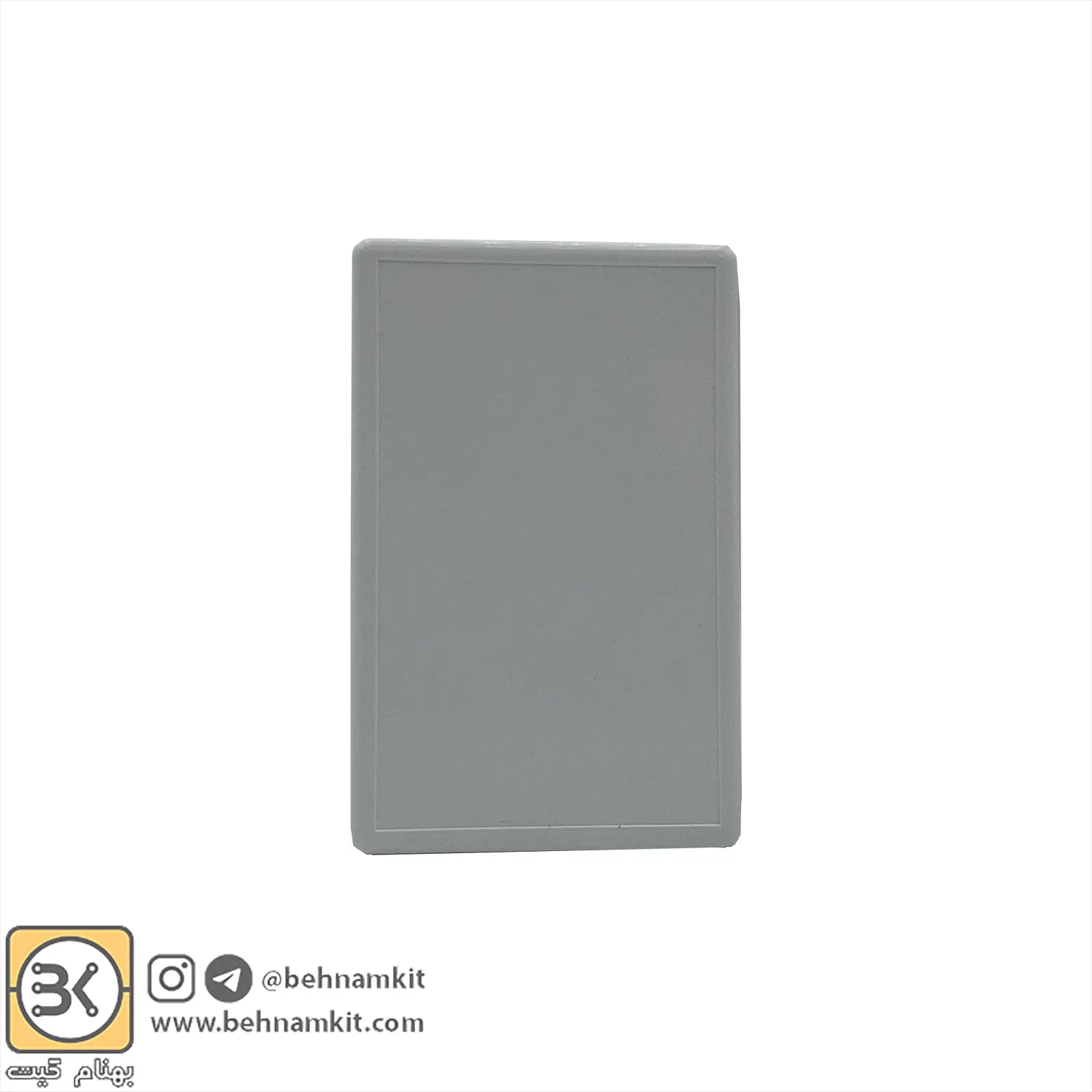 جعبه دو تكه فشاري 4.5 × 7 ارتفاع 2.6 سفيد معادل کد BMD 60016 — تصویر ۲