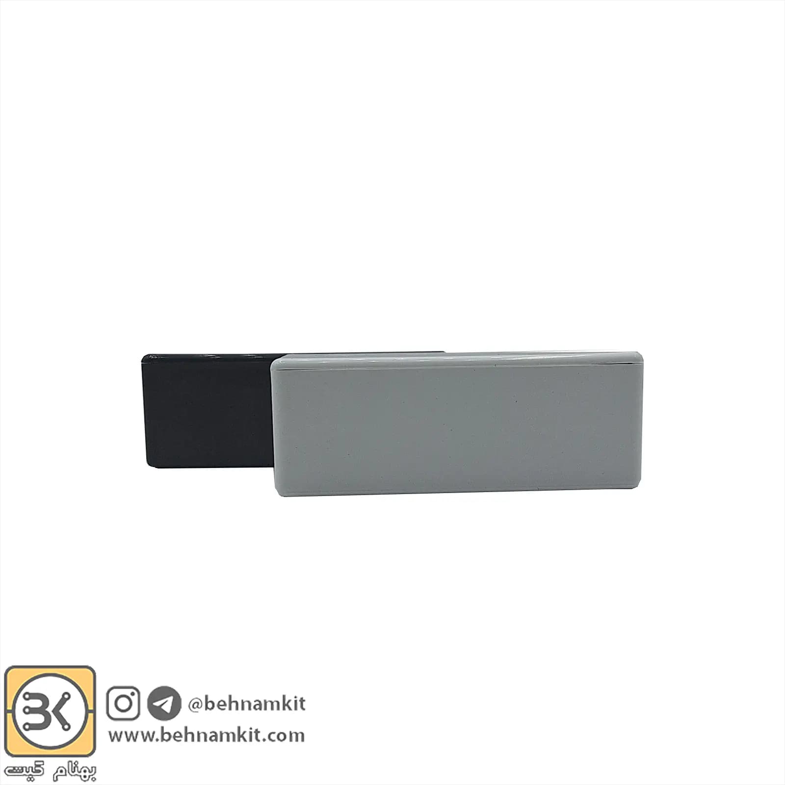جعبه دو تكه فشاري 4.5 × 7 ارتفاع 2.6 سفيد معادل کد BMD 60016 — تصویر ۳