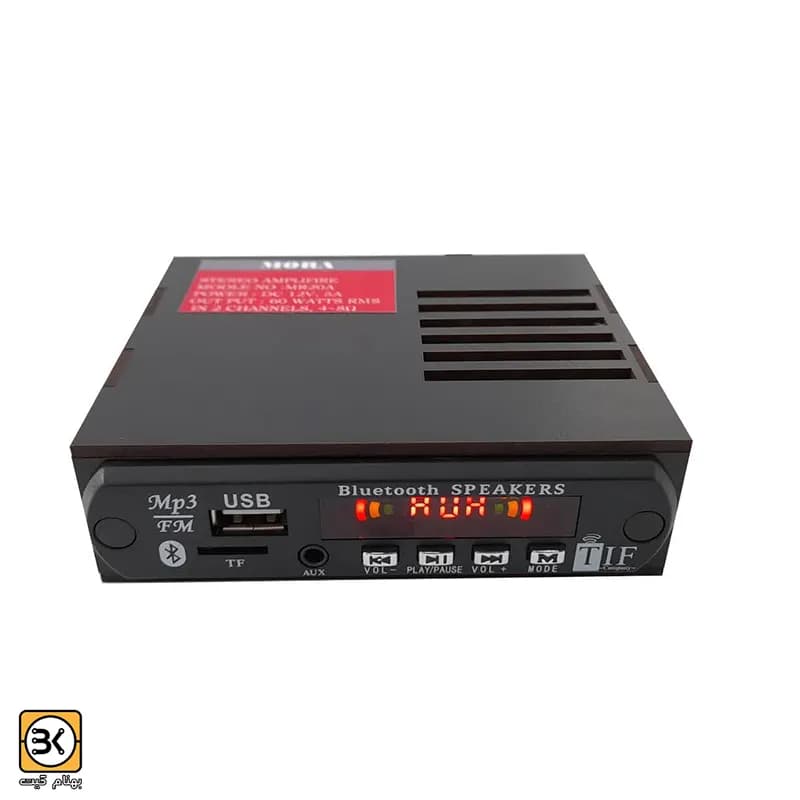 دستگاه آمپلی فایر مدل MR20B (فلش پلیر + مموری + بلوتوث و AUX) — تصویر ۵