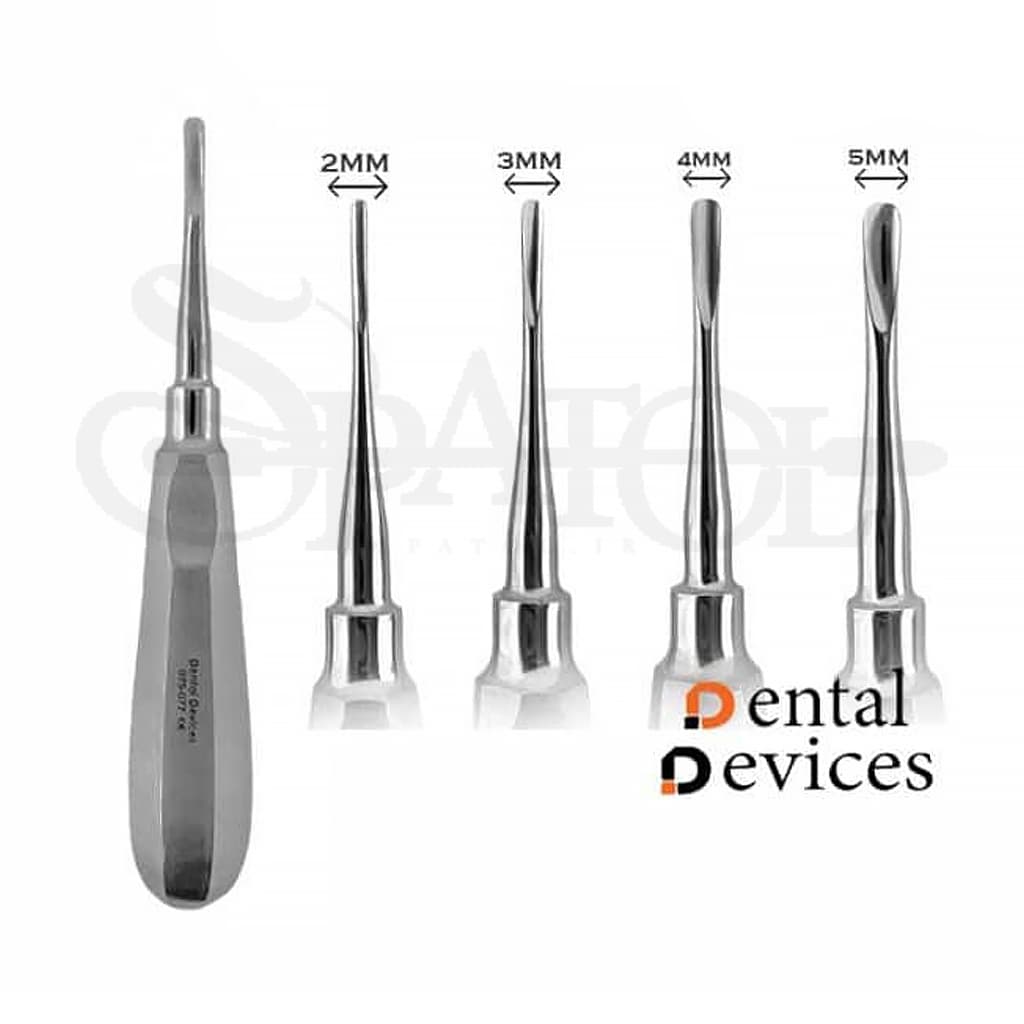 الواتورمستقیم لوکساتور (۷سایز)دنتال دیوایسDental Devices