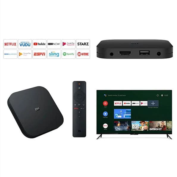 پخش کننده خانگی شیائومی مدل Mi Box 4K 4S — تصویر ۴