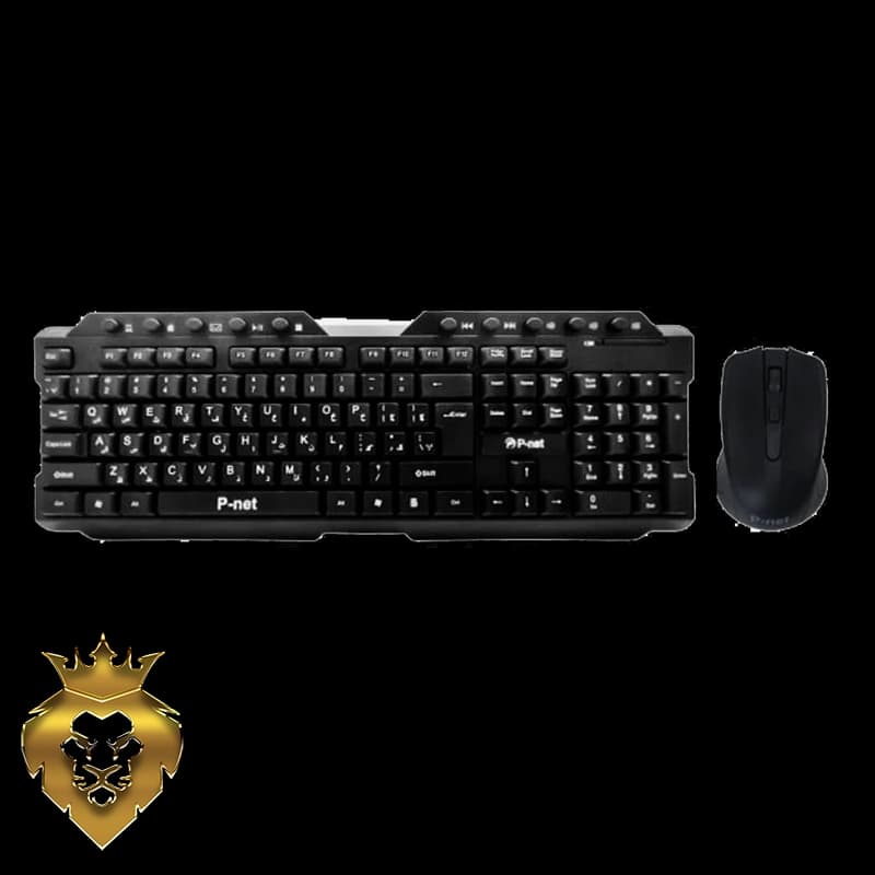 کیبورد و ماوس بی سیم پی نت P-Net KB.800 Wireless COMBO — تصویر ۳