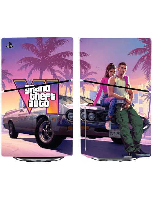 اسکین پی اس 5 اسلیم دیجیتال برند گیمآور طرح GTA کد A