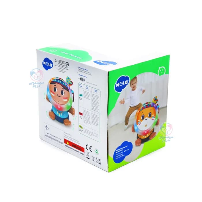 درام هولا تویز (هولی تویز) Hola Toys سرخ پوست 9999 — تصویر ۳