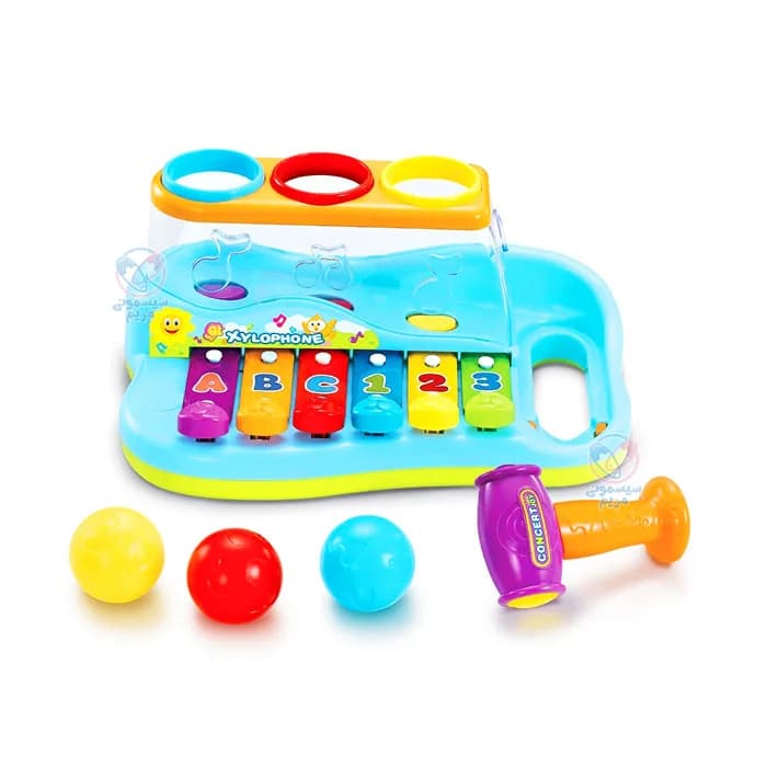بلز با چکش هولا تویز (هولی تویز) Hola Toys 856 — تصویر ۳