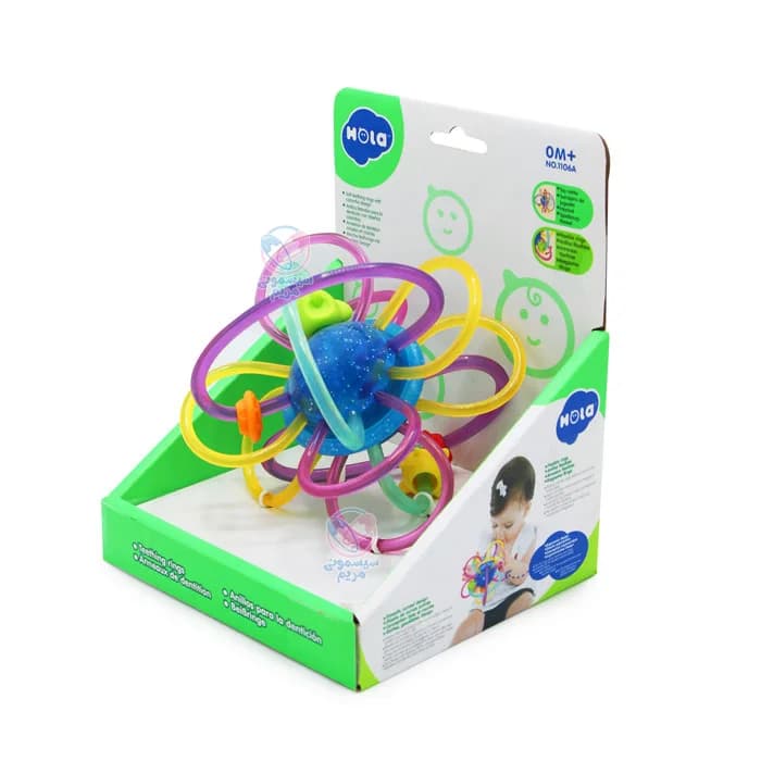 جغجغه دندونی چرخشی هولا تویز (هولی تویز) Hola Toys 1106 — تصویر ۲