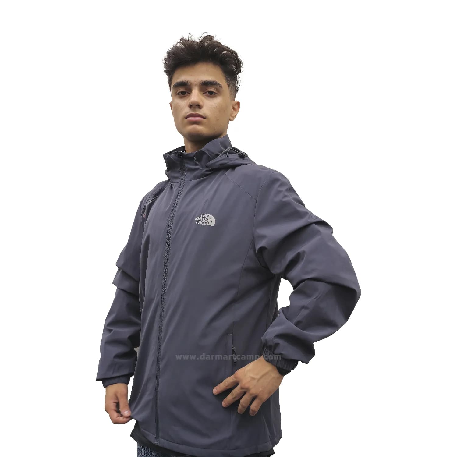 کاپشن تک لایه آبگریز مردانه و زنانه برند نورث فیس مدل GORE-TEX — تصویر ۳
