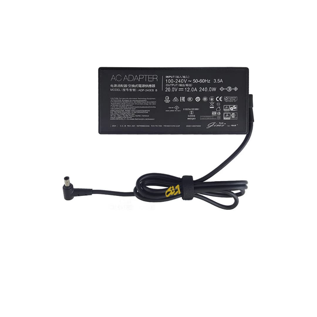 آداپتور شارژر لپ تاپ ایسوس 20 ولت 12 آمپر سوزن دار adaptor laptop ASUS — تصویر ۵