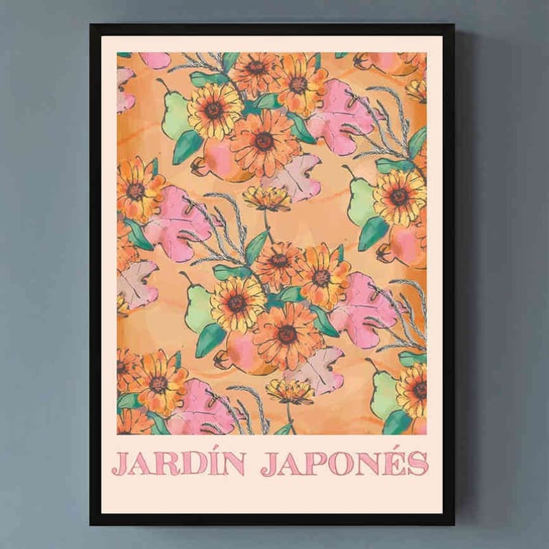 تابلو مدل Jardin japones کد 248901553 — تصویر ۳
