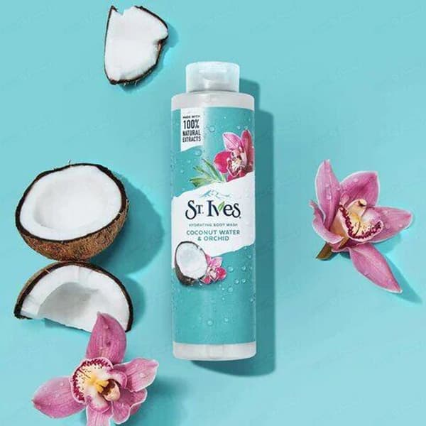 شامپو بدن سنت ایوز مدل COCONUT WATER & ORCHID — تصویر ۲