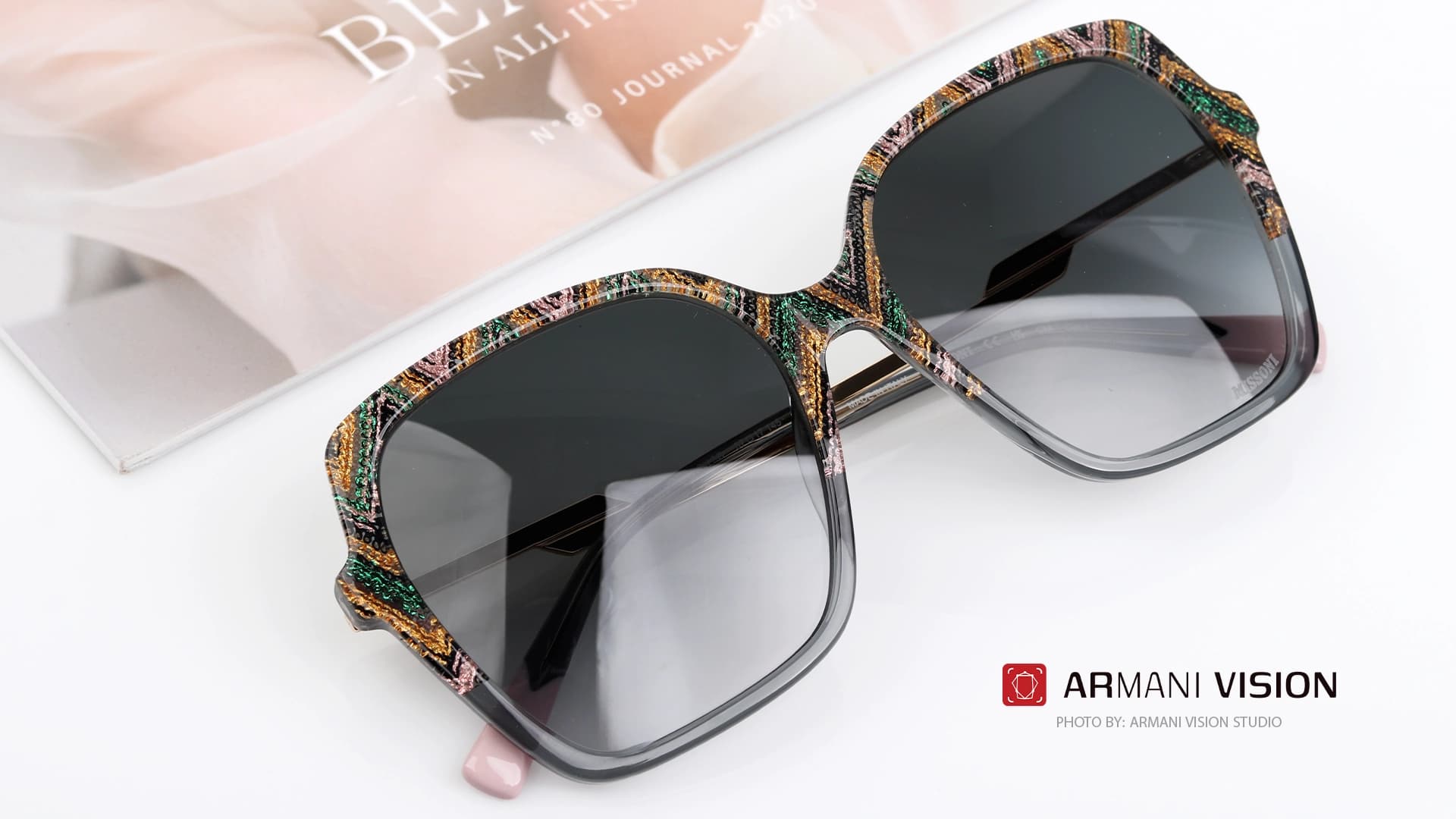 عینک میسونی MISSONI – MIS0148/S – RGK-9O — تصویر ۷