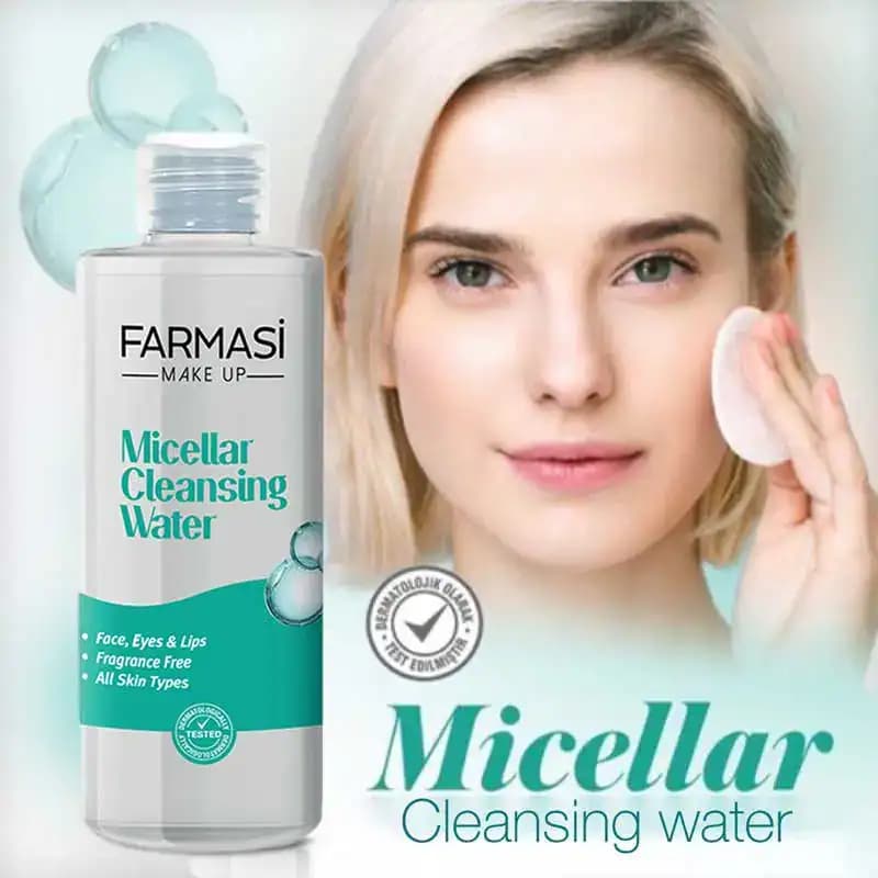 میسلار واتر cleansing water فارماسی Farmasi Micellar — تصویر ۲