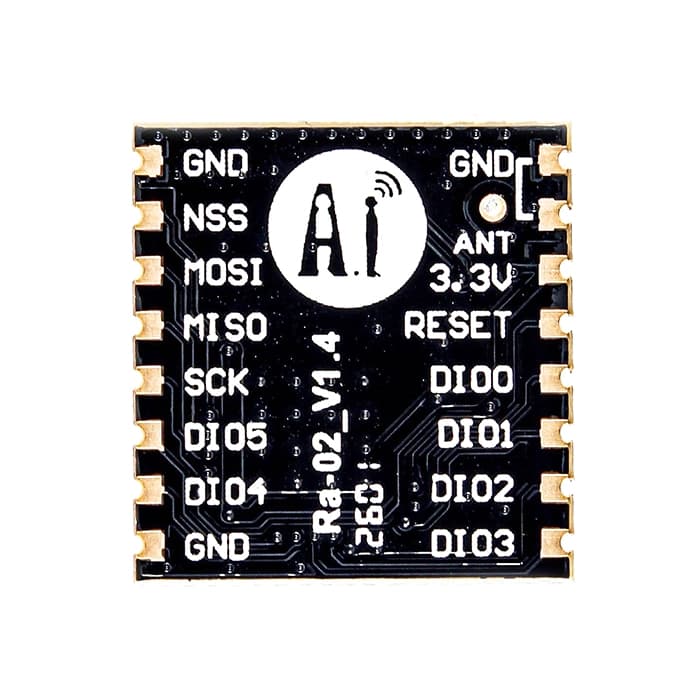 ماژول مخابراتی فرستنده-گیرنده LoRa RA02 تراشه SX1278 — تصویر ۳