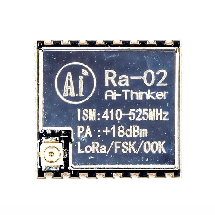 ماژول مخابراتی فرستنده-گیرنده LoRa RA02 تراشه SX1278