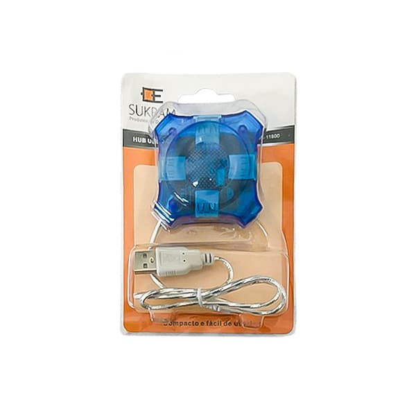 هاب 4 پورت SUKRAM USB مدل SK-11800 — تصویر ۲