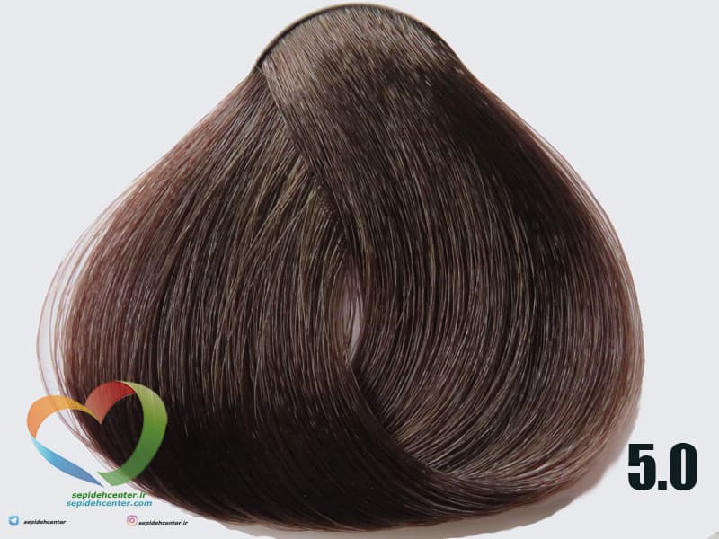 رنگ موی وگان اچ اس لاین قهوه ای روشن 5.0 – ECHOSLINE COLOR Light Brown