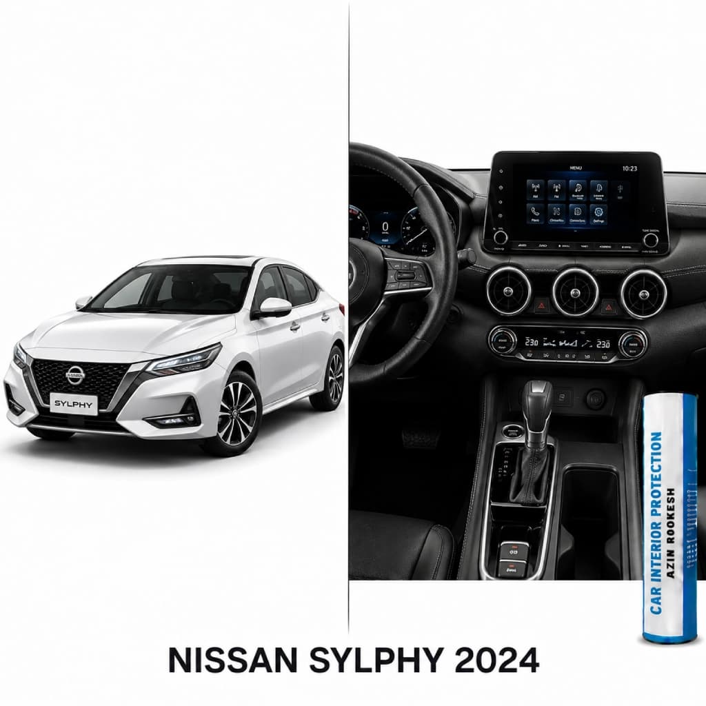 محافظ مانیتور و کنسول نانو مناسب برای نیسان sylphy 2024