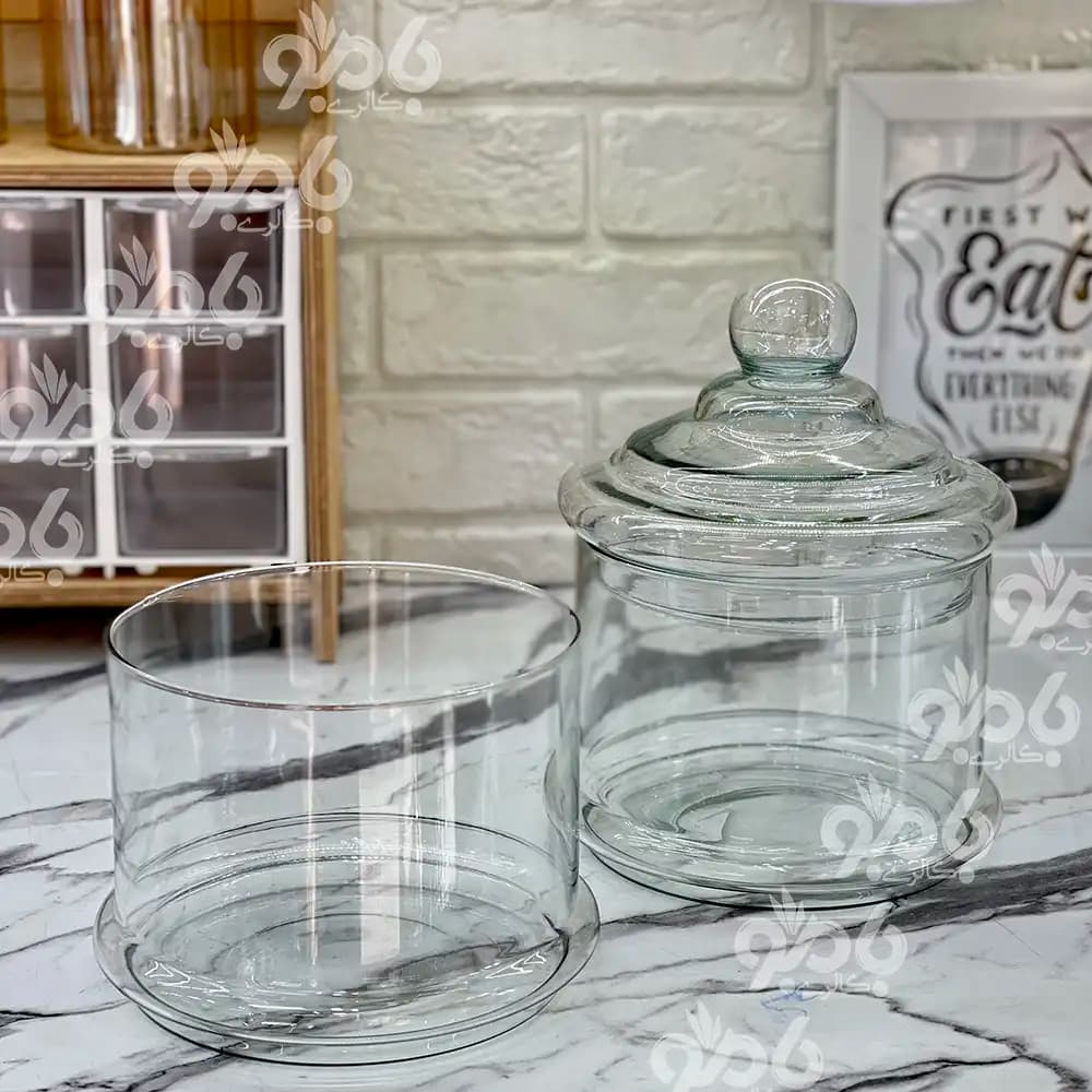 کندی باکس شیشه ای 2طبقه بزرگ گامان — تصویر ۲