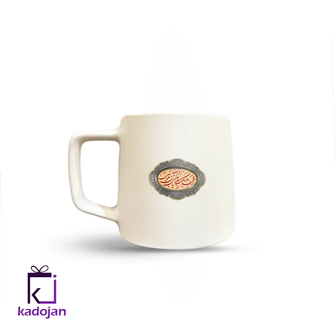 ماگ مذهبی طرح یاعلی ابن موسی الرضا کد 1742