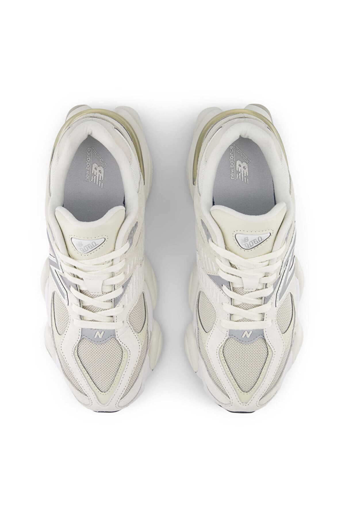 کفش اسنیکر نیو بالانس زنانه چرم سفید راسته اسپرت | New Balance U9060WHT-WHT VI — تصویر ۵