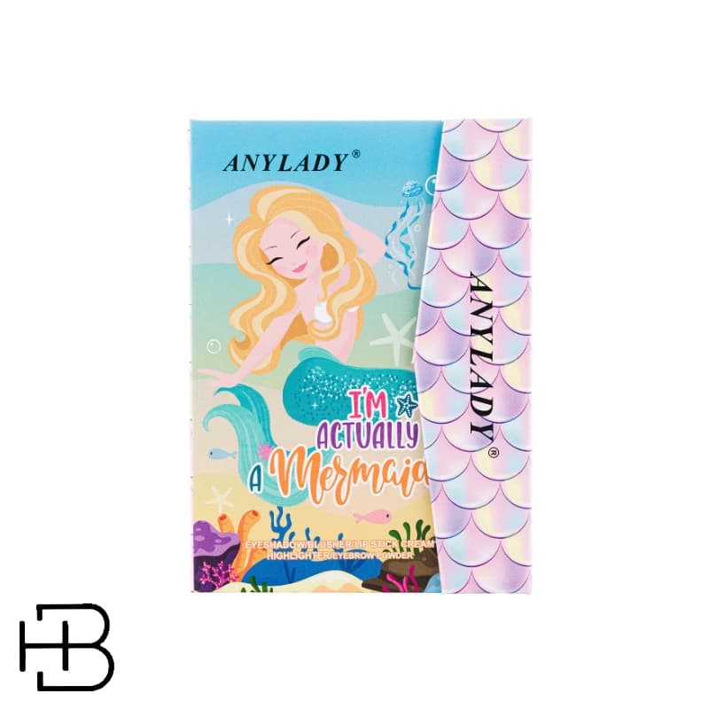 پالت سایه چشم مدل پری دریایی آنی لیدی anylady let’s be mermaids — تصویر ۲