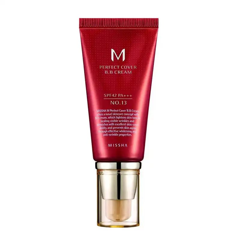 بی بی کرم پرفکت کاور SPF 42 کرم پودر رز بری