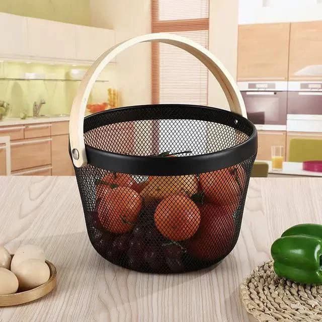 سبد فلزی طرح ایکیا گرد کد8 — تصویر ۲