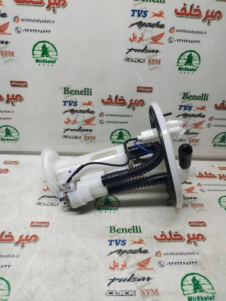پمپ بنزین کامل موتور sym گالکسی لوکی 185 lucky vf3 و x128 ایکس و بی کلاچ شوکا 130 — تصویر ۳