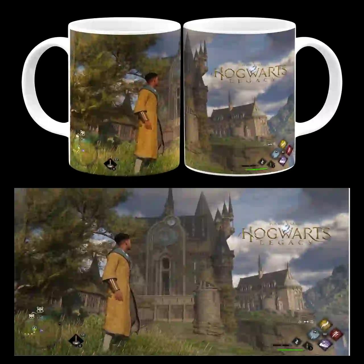ماگ گیم HOGWARTS مدل O7