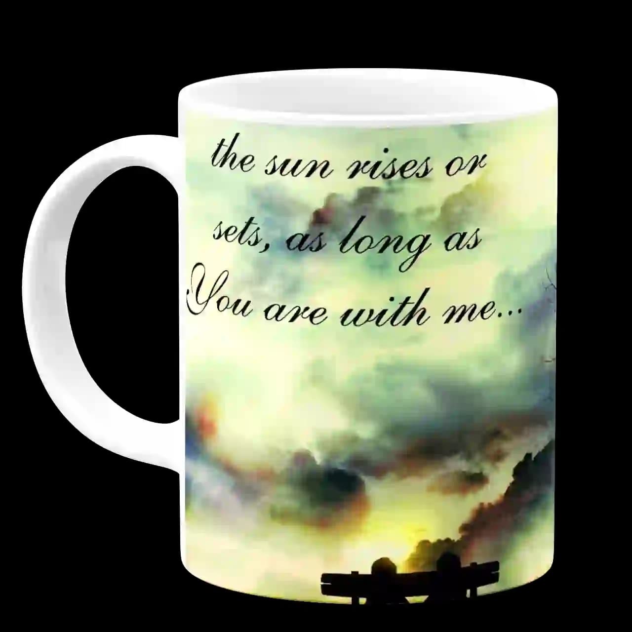 ماگ the sun rises or sets مدل AL31 — تصویر ۲