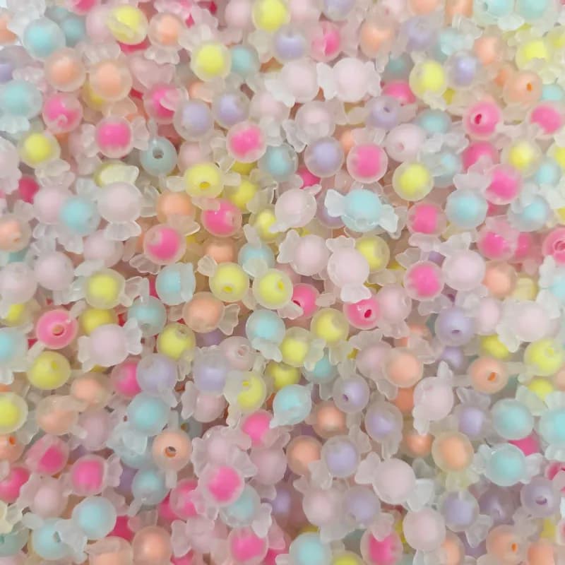 مهره رنگی یخی شکلات ریز(100گرم) — تصویر ۳