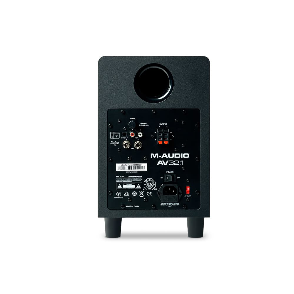 اسپیکر و ساب ووفر M-Audio AV 32.1 — تصویر ۳