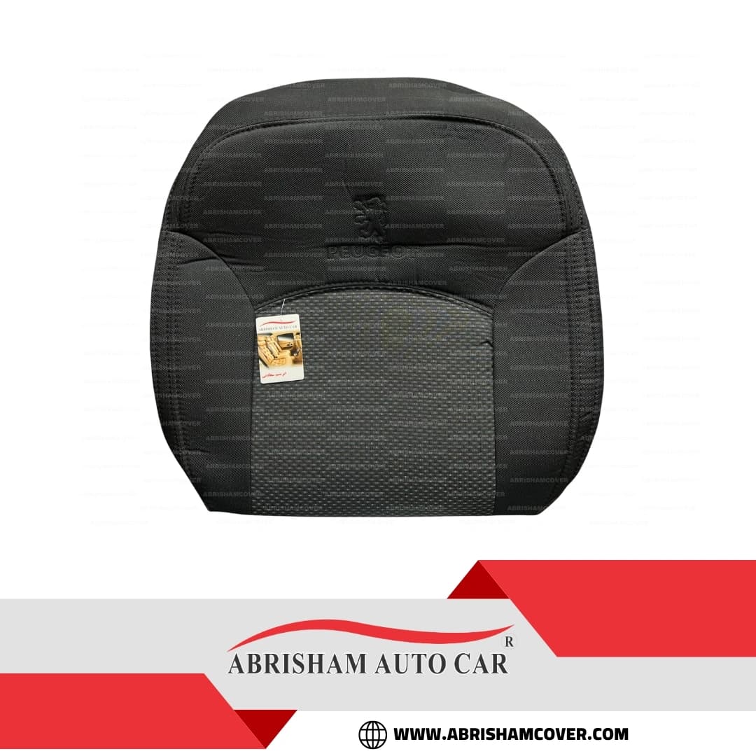 روکش صندلی پژو 206/207 پارچه ای مشکی