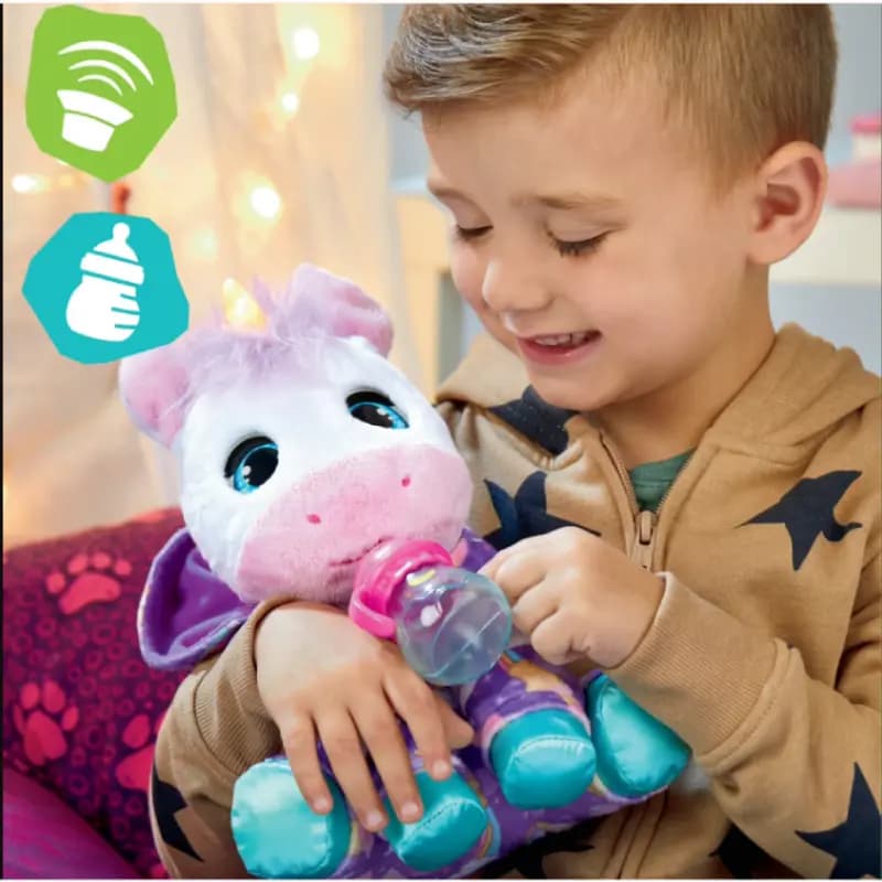 عروسک یونیکورن موزیکال FurReal مدل Sweet Jammiecorn — تصویر ۸