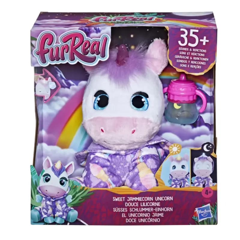 عروسک یونیکورن موزیکال FurReal مدل Sweet Jammiecorn — تصویر ۲