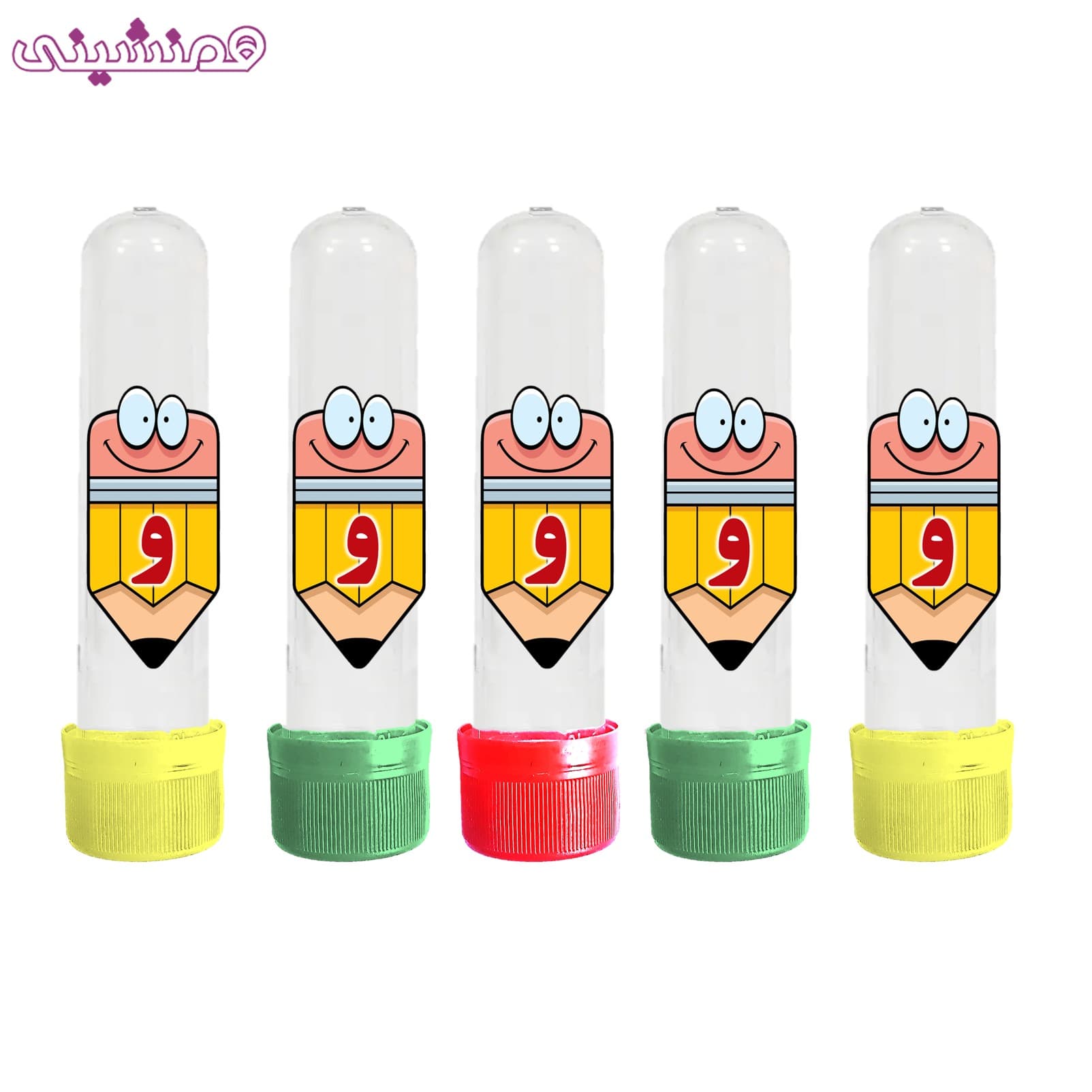 کپسول گیفت (کندی باکس) اسمارتیز آموزش نشانه و مجموعه 5 عددی