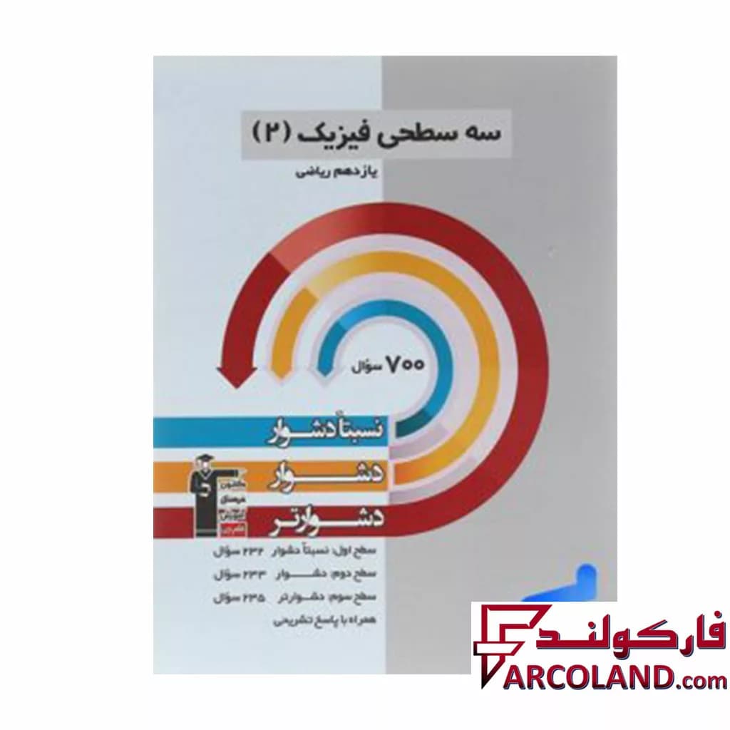 کتاب سه سطحی فیزیک یازدهم رشته ریاضی قلم چی — تصویر ۲