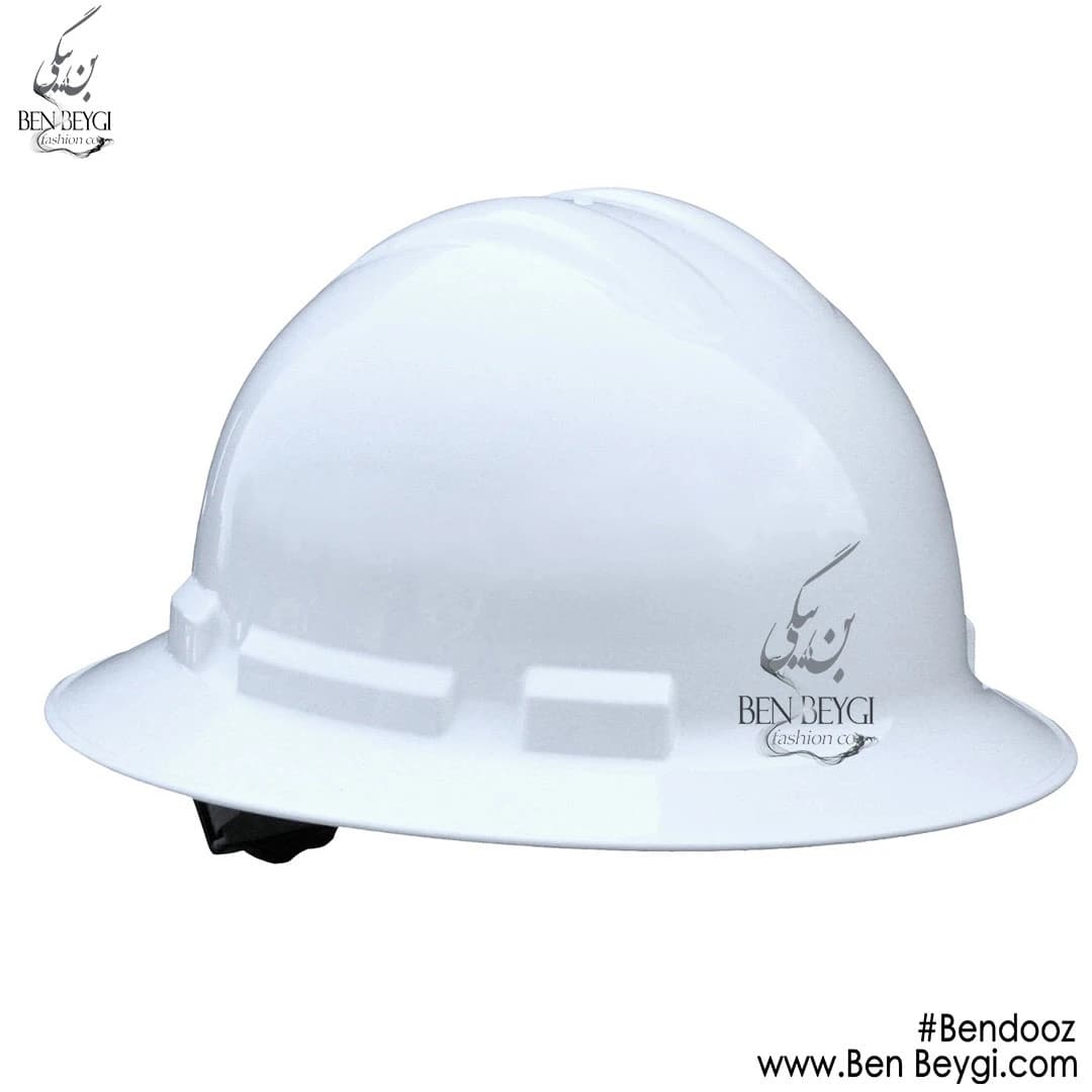 کلاه ایمنی سفید کد IR-7047