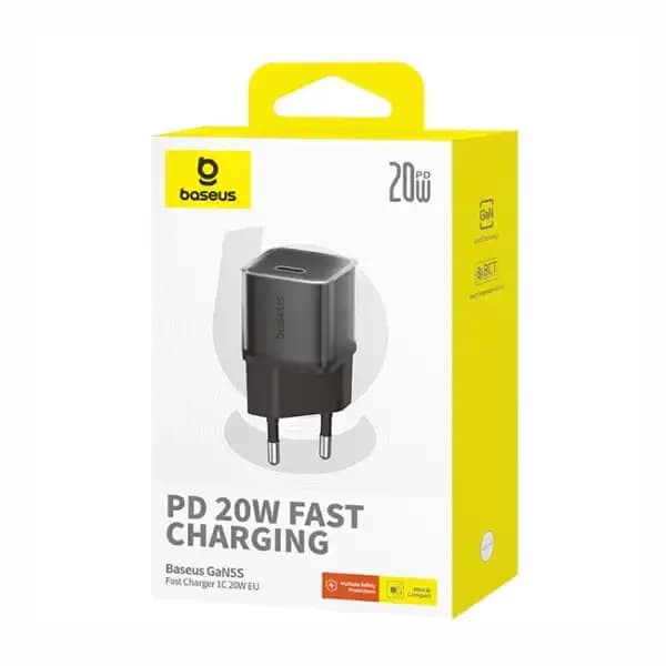 آداپتور شارژ دیواری 20 وات بیسوس N5S CCAN20E5-S — تصویر ۳