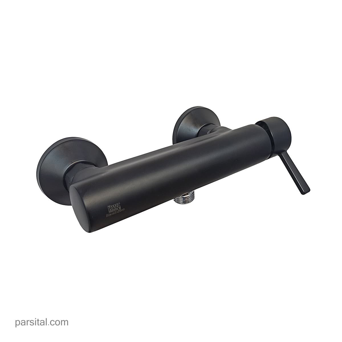 شیر توالت کی دبلیو سی مدل زئوس مشکی (دسته سمت راست) — تصویر ۲