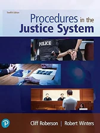 و دانلود نسخه کامل کتاب زبان اصلی Procedures in the Justice System PDF | دانلود کتاب خارجی