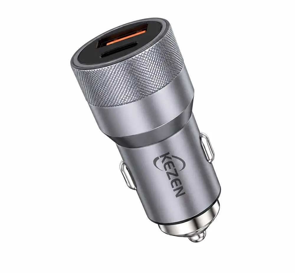 شارژر فندکی 2 پورت کزن مدل KEZEN KZ-C833 48W — تصویر ۳