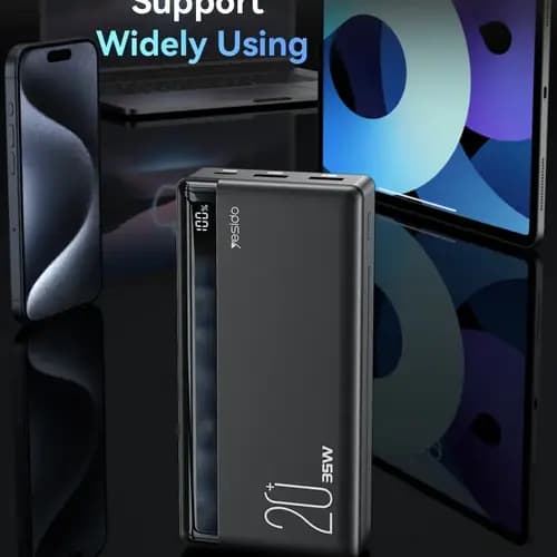 شارژر همراه یسیدو مدل YESIDO YP51 35W ظرفیت 20000 میلیآمپر ساعت — تصویر ۲