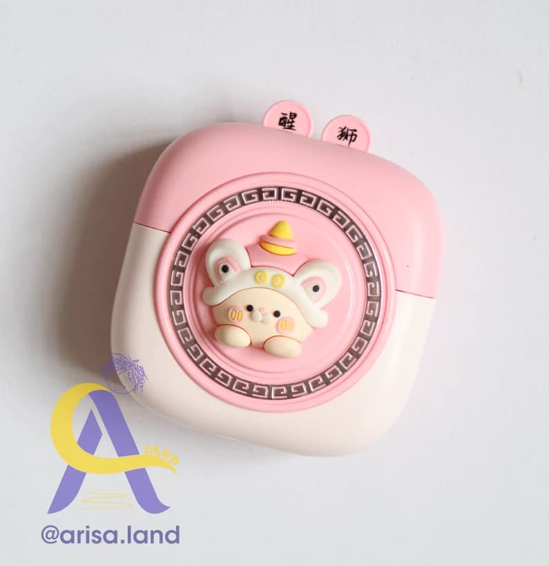گرمکن دست شارژی طرح Lion شیر LONGDA مدل LD508 — تصویر ۳