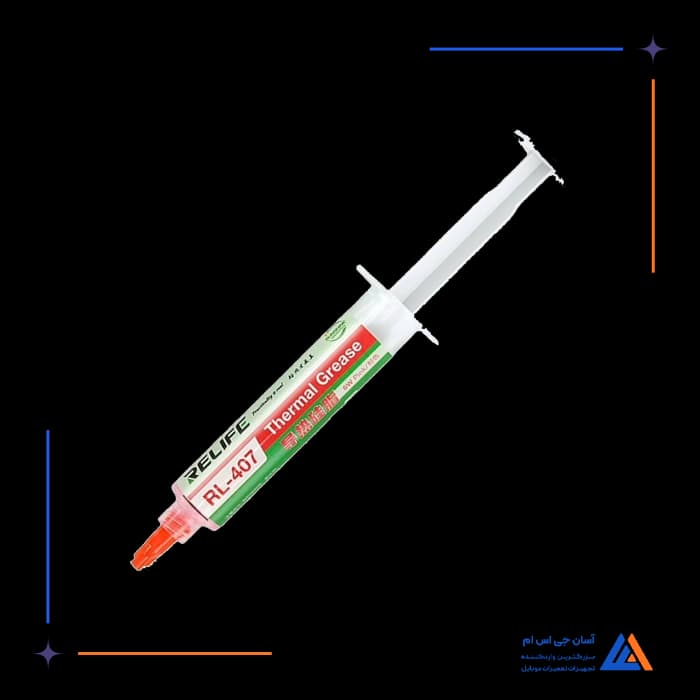 خمیر سیلیکونی قرمز RELIFE RL-407