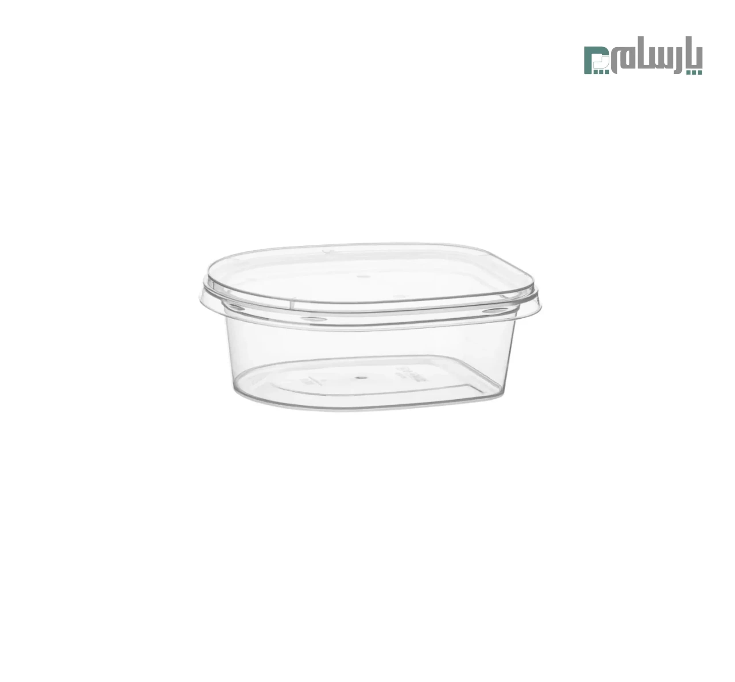 ظرف یکبار مصرف مایکروویو 125 سی سی شفاف — تصویر ۴