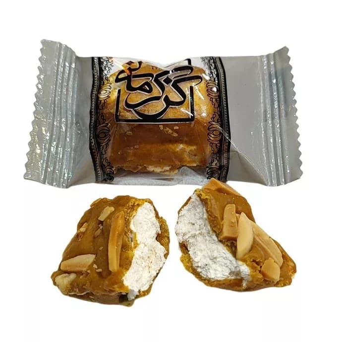 سوهان مخلوط عسلی گزی لقمه کرمانی – 450 گرم — تصویر ۲